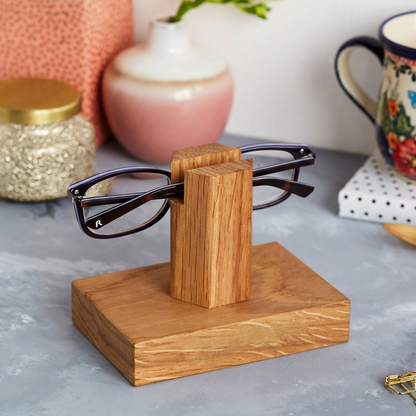 Support pour lunettes Artisanal en Bois Massif
