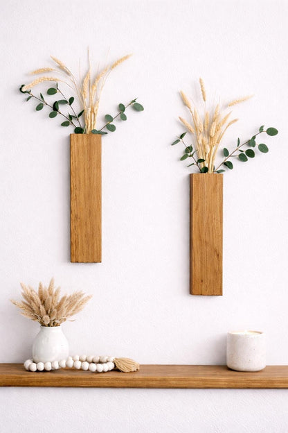 Le Vase Mural Minimaliste