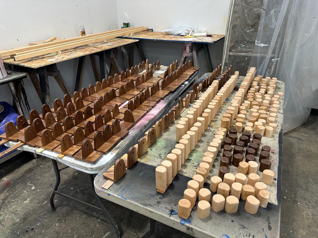 Support de Montres en Bois – Présentoir Organiseur pour 2 Montres – Bois Naturel Premium