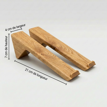 Support pour ordinateur portable en bois massif