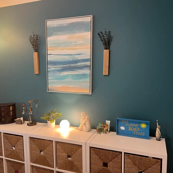 Le Vase Mural Minimaliste