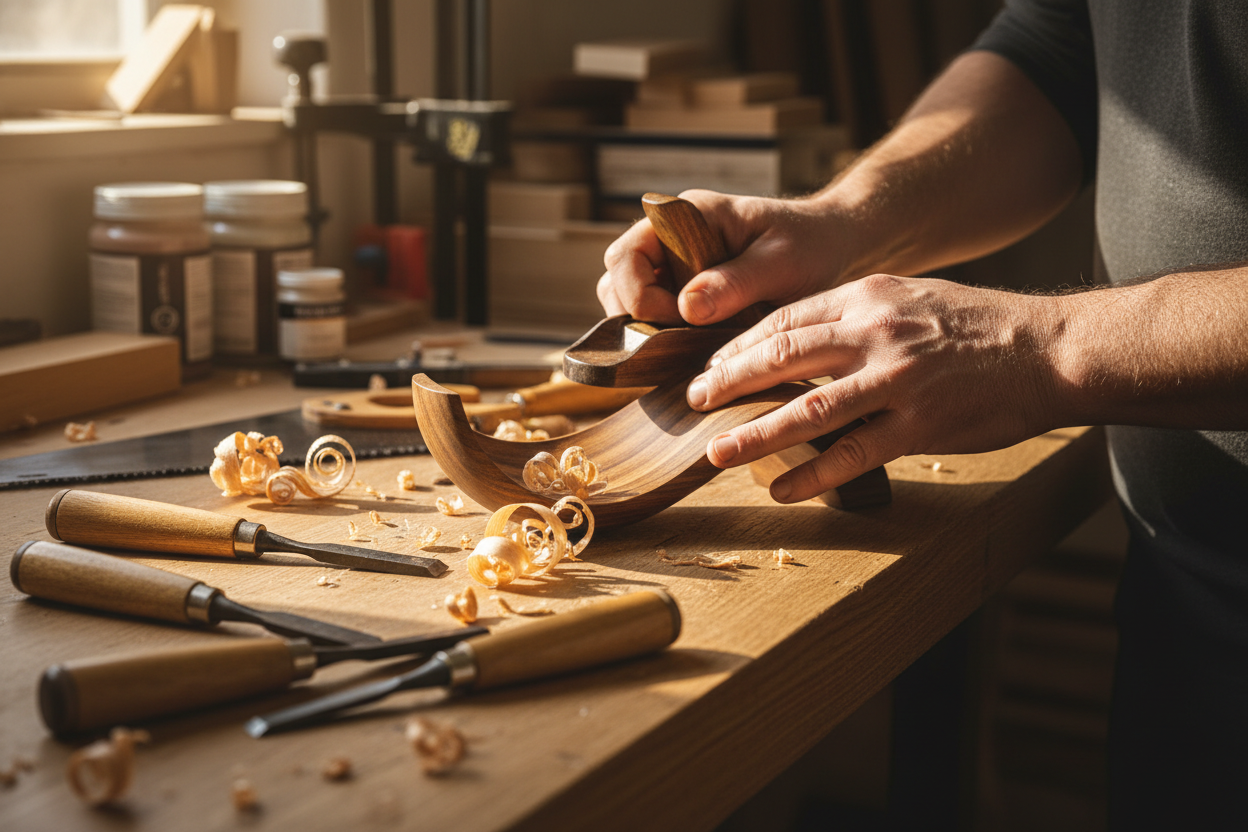 sans visage que les mains